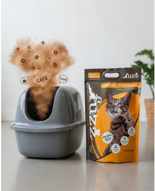 Arena para gatos